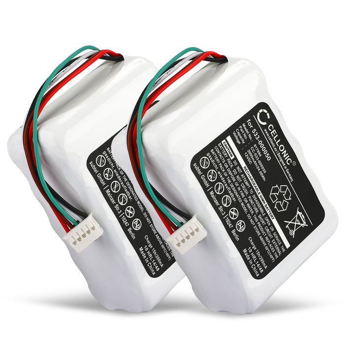 2x Batteri til Logitech Squeezebox Radio - 533-000050,HRMR15/51,NT210AAHCB10YMXZ (2000mAh) udskiftsningsbatteri