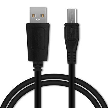 Micro USB Telefonopladerkabel til Crosscall Trekker-M1 / Spider-X4 / Spider-X1 / Shark-X3 1m Hurtig opladning 1A Smartphone datakabel PVC Sort