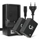 2x Batteri 800mAh + Oplader