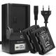 2x Batteri 700mAh + Oplader
