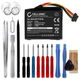 1x Battery (1000mAh, 3.7V) + Tool-kit
