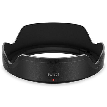 EW-60E Kamera Modlysblænde til Canon EF-M 11-22mm f/4-5.6 IS STM – Plast bajonet blomst / kronblad Modlysblænde fra CELLONIC