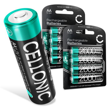 Batteri til Midland Alan 42 - Reservebatteri 8x AA 2600mAh udskiftsningsbatteri