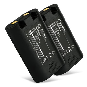2x Batteri til DYMO LabelManager 360D, 420P, Rhino 4200, 5200, 3M PL200 - Reservebatteri S0895840,W002856 1600mAh udskiftsningsbatteri