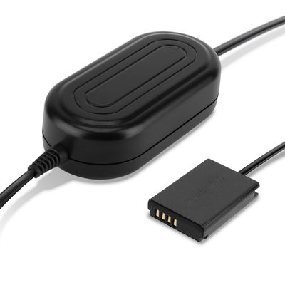 Strømforsyning til Canon PowerShot G1x Mark III G5 X G7 X Mark II G9 X Mark II, PowerShot SX620 HS SX720 HS SX730 HS SX740 HS AC-adapter ACK-DC110 DC-kobling – Dummy-batteri – Batterieliminator fra subtel