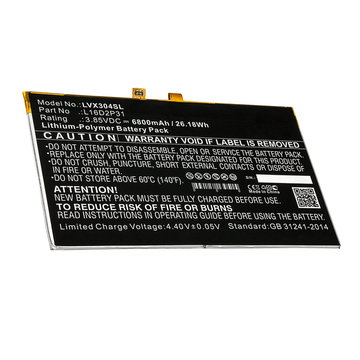 Tablet batteri til Lenovo Tab 4 10 / Tab 4 10.1 L16D2P31 - L16D2P31 6800mAh nyt tablet batteri