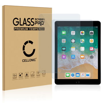 2x CELLONIC Skærmbeskytter til Apple iPad Air 2 / iPad Pro 9.7" / iPad 5 / iPad 6 2.5D 0,33mm Full Glue hærdet glas beskyttende cover