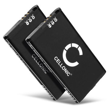 2x Spillekonsol Batteri Nintendo 3DS XL / New 3DS XL - SPR-001, SPR-003, SPR-A-BPAA-CO 1800mAh giv dit joy stick nyt liv med denne enkle løsning, nyt batteri