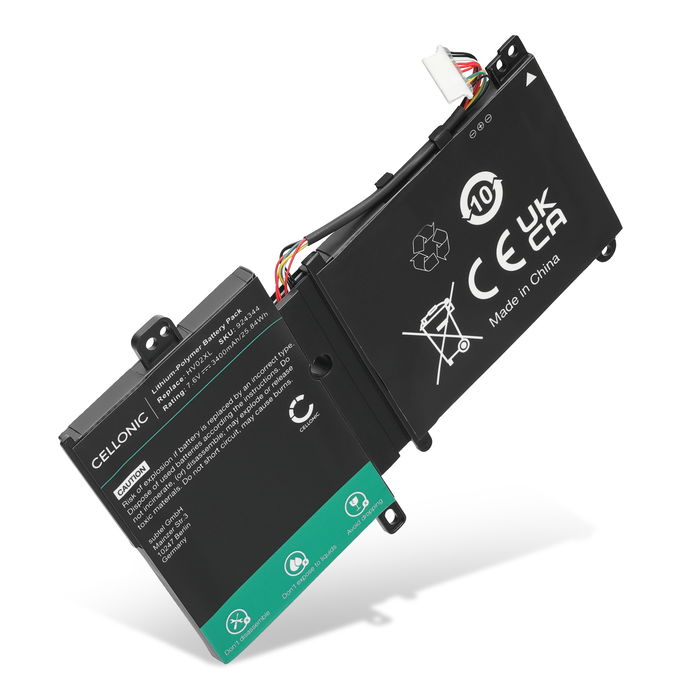 Batteri til HP Pavilion X360 11-K, Pavilion 11 x360 11-F, x360 310 Gen 2, HV02XL, 796219-421, HV02032, TPN-Q164 Bærbar computer - 3400mAh 7.6V 