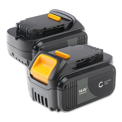 2x Batteri til Dewalt DCR020, DCR027, DCV82, DCR017,DCD730, DCR019 Batteridrevet værktøj - 4Ah 14.4V Li Ion DCB142,DCB141, DCB140 Udskiftning af batteri