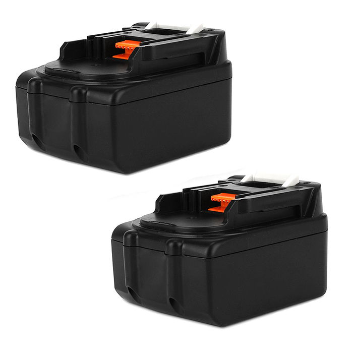 2x Batteri til Makita DMR115, DMR112, DDF482RFJ, DUR181Z Batteridrevet værktøj - 4Ah 18V Li Ion BL1830, BL1840, BL1850 Udskiftning af batteri