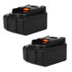 2x Batteri 4000mAh