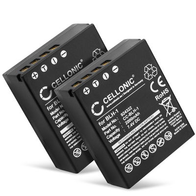 2x Nyt Kamera Batteri til Olympus OM-D E-M1 Mark II OM-D E-M1 Mark III OM-D E-M1X - BLH-1 2000mAh skift batteri til kamera