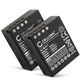 2x Batteri 2000mAh