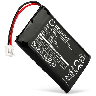 Nyt batteri til PS4-controller LIP1522 - 1000mAh batteri til Sony Playstation 4 Controller V2 2016 - CUH-ZCT2 CUH-ZCT2E JDM-030, KCR1410 (Playstation DualShock 4 Gamepad Version 2) - 3.7V batteripakke, Batteri