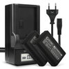 2x Batteri 750mAh+ Oplader