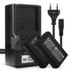 2x Batteri 750mAh + Oplader