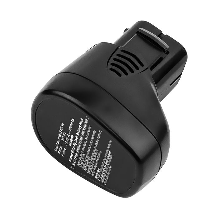 Batteri til Dremel Multipro 7700-01, 7700-02 Batteridrevet værktøj - 2Ah 7.2V NiMH 757-01 Udskiftning af batteri