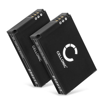 2x Kamera Batteri til Drift Ghost S, Ghost S HD, HD Ghost - FXDC02 72-011-00 1750mAh Udskiftsningsbatteri til kamera