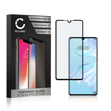 Skærmbeskytter glas til Huawei P30 - Tempered Glass (HD kvalitet / 3D Case-friendly / 0,33mm / 9H)