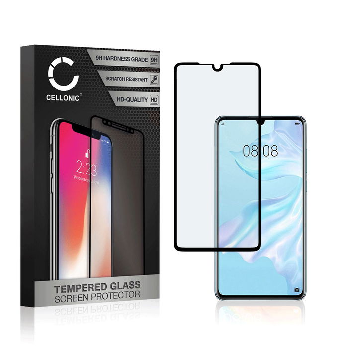 Skærmbeskytter glas til Huawei P30 - Tempered Glass (HD kvalitet / 3D Case-friendly / 0,33mm / 9H)