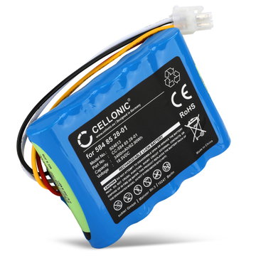 Robotplæneklipper nyt 58-95.862.01, 5848528-02 Batteri til Gardena Sileno Plus, City 250 500 Smart, Life 750, R100Li, Husqvarna Automower 315 - 3400mAh Robotplæneklipper batteri