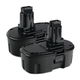 2x Batteri 3000mAh