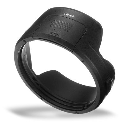 LH-66 Kamera Modlysblænde til Olympus M.Zuiko Digital ED 12-40mm 1:2.8 Pro – Plast bajonet blomst / kronblad Modlysblænde fra CELLONIC