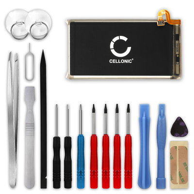 CELLONIC Phone Battery Replacement for Samsung Galaxy S9 (SM-G960) + 17-Tool Phone Repair Kit - EB-BG960ABE 3000mAh
