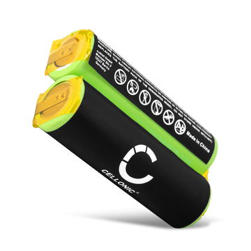 Batteri til Philips HQ7390, HQ7360, HQ7320, Braun 7790, 7630, 7516, 6525, 5416, 3520 - Reservebatteri 138-10609 2000mAh udskiftsningsbatteri