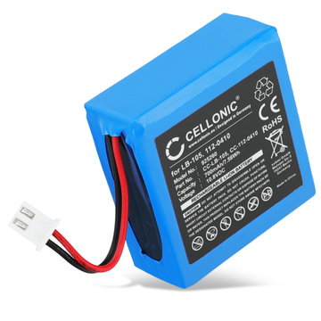 Batteri til Safescan 155i, 135i, 145ix, 165i, 165-S, 185-S, 155-S 112-0410, LB-105 (700mAh, 10.8V) fra subtel