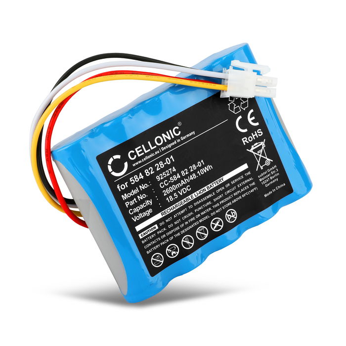 Gardena Sileno City 250 15001 batteri 2600mAh     18.5V fra CELLONIC