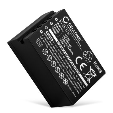 Kamera Batteri til FujiFilm GFX 50s GFX Medium Format - NP-T125 1300mAh Udskiftsningsbatteri til kamera