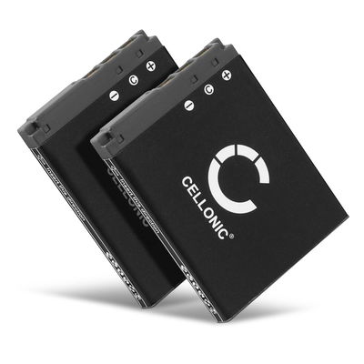 2x Kamera Batteri til Sony CyberShot DSC-G3 DSC-T2 DSC-T200 DSC-T300 DSC-T500 DSC-T70 DSC-T700 DSC-T75 DSC-T77 DSC-T90 DSC-T900 DSC-TX1 - NP-BD1 NP-FD1 600mAh Udskiftsningsbatteri til kamera