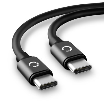 USB C Type C Telefonopladerkabel til Sony Xperia 1 II, III, Xperia 5 II, III, Xperia 10 II, III 2m Hurtig opladning 3A Smartphone datakabel PVC Sort