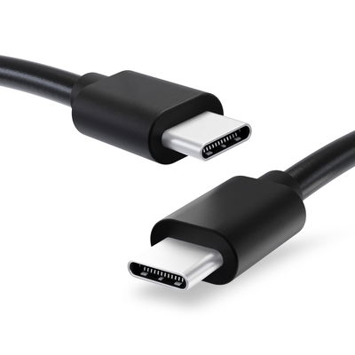 USB C Type C Phone Charger Cable for Nokia 8.3, 8.1 / 7.2, 7.1, 7+ / 6.2, 6.1 / 5.4, 5.3 1m Fast Charging 3A (PD 60W) Smartphone Data Cable PVC Black