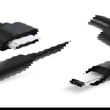 USB C-kabel til Huawei P40 Pro Apple iPad Pro 12.9 OnePlus 10 Pro Honor 50 Oppo Find X5 Pro PD 60W Hurtig dataoverførsel 1 m opladnings-/opladerledning - sort