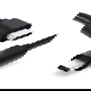 USB-datakabel til HP Elite x2 1012 / EliteBook 840 / EliteBook 1040 G4 / Folio G1 / Spectre 13 bærbare computere / notebooks Hurtig opladning 3A (PD 60W) Dataoverførselskabel USB 3.1 Gen 1 Adapter PVC - Sort