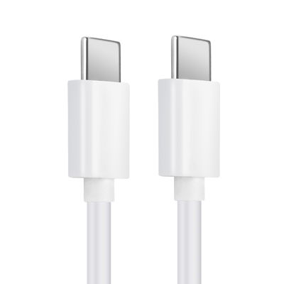 Datakabel til Huawei P30Pro, HuaweiP30, P30 Lite, Huawei P40 Pro, P20 Proy, P20 Lite, P20, P40 - 1m, USB kabel ladekabel opladerledning, hvid