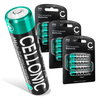 12 stk AAA Standardbatterier 1000mAh