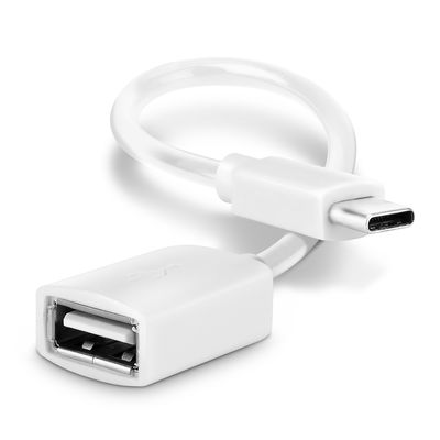 CELLONIC OTG-kabel USB C Type C til USB A Connector for Xiaomi 12, 11T Pro, Redmi Note 11, 10, 10 Pro, Mi 11 OTG 2.0 Adapter