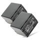 2x Batteri 3400mAh