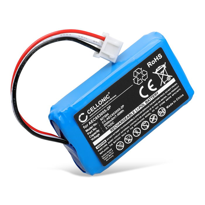 Battery til JBL Flip 2 (2013) 2000mAh fra CELLONIC