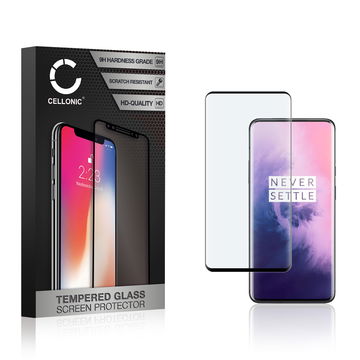Skærmbeskytter glas til OnePlus 7 Pro / 7T Pro - Tempered Glass (HD kvalitet / 3D Case-friendly / 0,33mm / 9H)