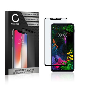 Skærmbeskytter glas til LG G8s ThinQ - Tempered Glass (HD kvalitet / 3D Case-friendly / 0,33mm / 9H)
