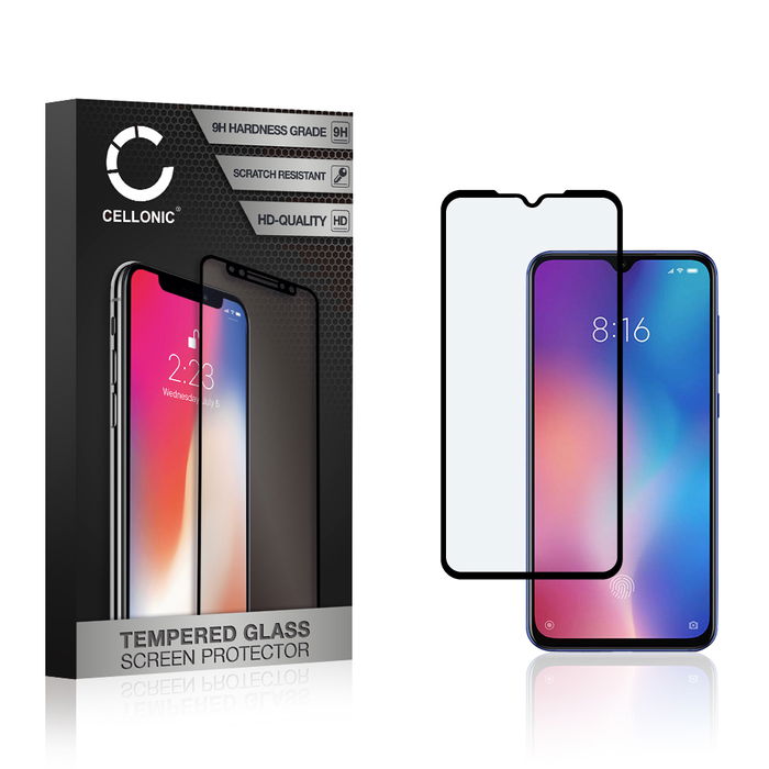 Skærmbeskytter glas til Xiaomi Redmi 9 / Redmi 9A - Tempered Glass (HD kvalitet / 3D Case-friendly / 0,33mm / 9H)