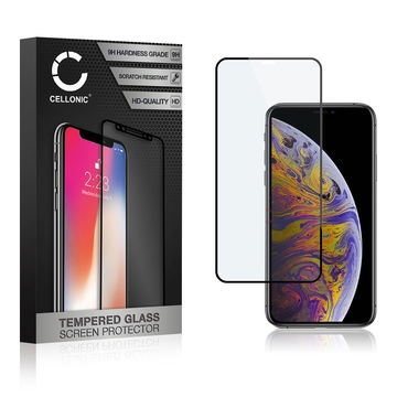 Skærmbeskytter glas til iPhone 11 Pro Max / iPhone Xs Max - Tempered Glass (HD kvalitet / 3D Case-friendly / 0,33mm / 9H)