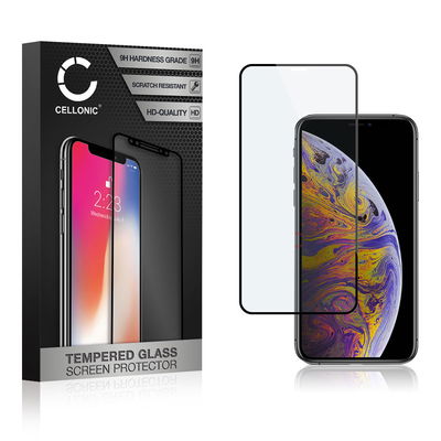 Skærmbeskytter glas til iPhone 11 Pro Max / iPhone Xs Max - Tempered Glass (HD kvalitet / 3D Case-friendly / 0,33mm / 9H)