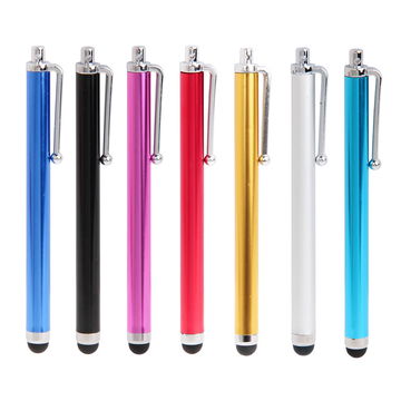 7x farverigt touchpen-sæt - skærmtouchpenne i forskellige farver med kapacitive spidser/spidser Stylus til iPad, iPhone, Samsung, Kindle Fire, tablet, telefon