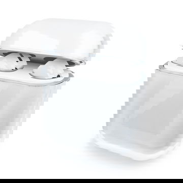Lomme til Apple AirPods Apple AirPods AirPods 2 - Hærdet plast, Gennemsigtig